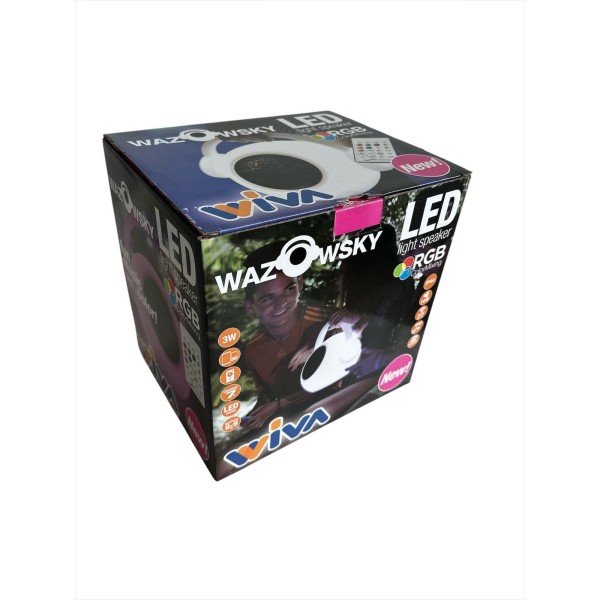 Mantra light speaker rgb with 10w ip44 bluetooth remote control